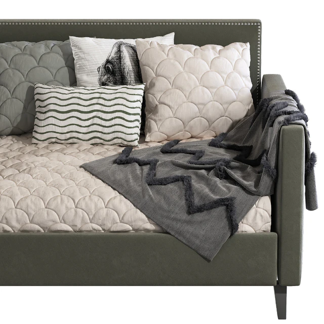 Bed-sofa Guizar Back Twin Daybed — Descargar