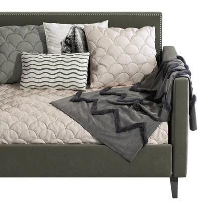 Bed-sofa Guizar Back Twin Daybed — Ver 2