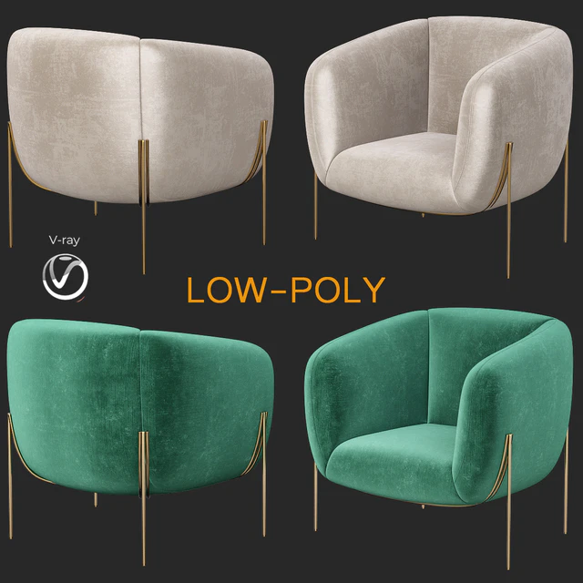 Saba Italia Geo Armchair — Descargar