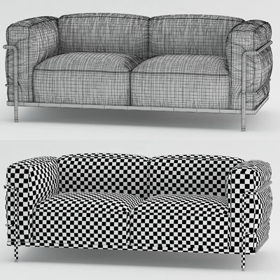 Cassina Lc3 Sofa — Ver 2