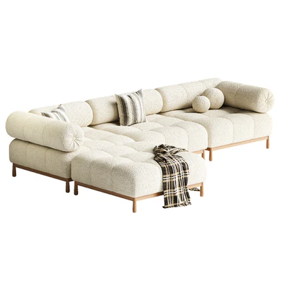 Sevigne 4-Piece Modular Sofa CB2 — Ver 2