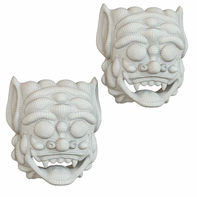 Balinese barong mask — Вид 2