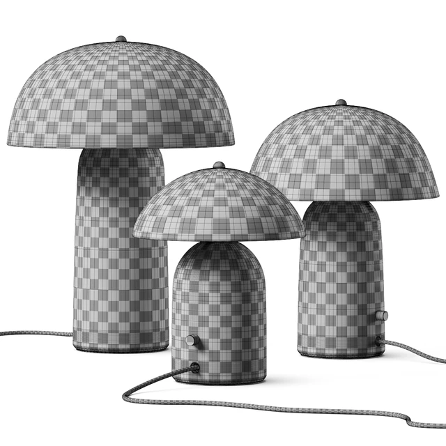 Ceramicah Raku Tera Lime Plaster Table Lamps — Скачать