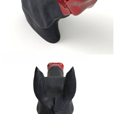 Horse head sculpture — Вид 3