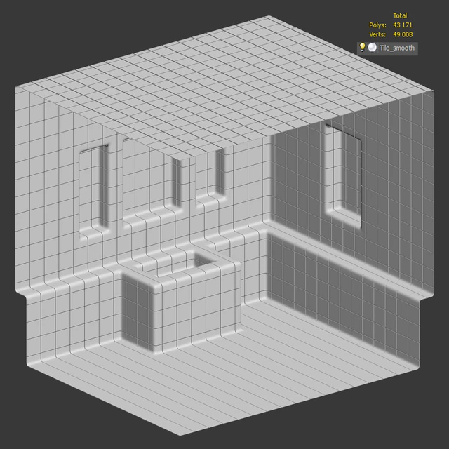 Rounded Dtile Tile — Descargar