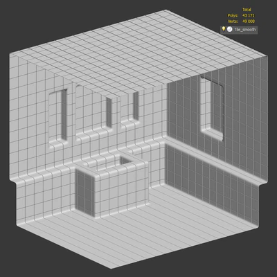Rounded Dtile Tile — Ver 2