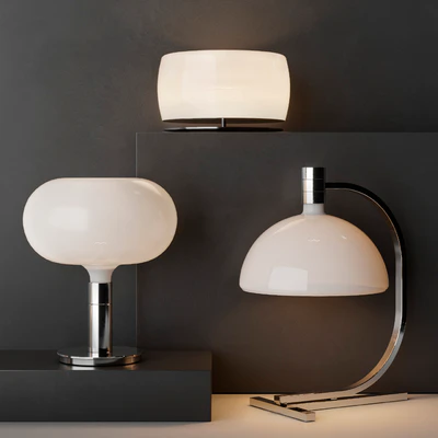 Three table lamps Nemo — Ver 2