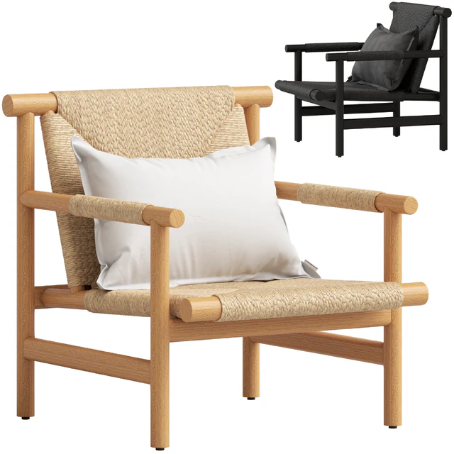 Coco Republic Sardinia Outdoor Occasional Chair — Descargar