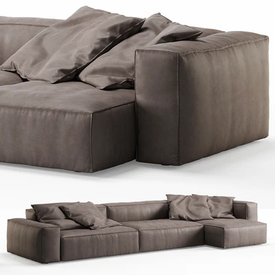 NeoWall Leather Corner Sofa by Living Divani — Вид 2