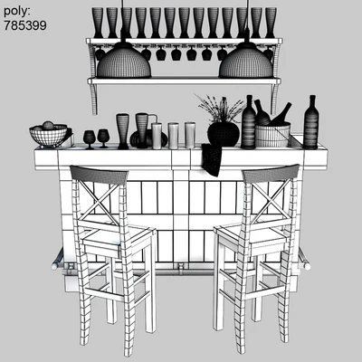 Pottery barn Rustic Ultimate Bar - Large — Ver 2