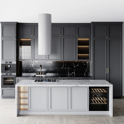 Kitchen Neoclassic124 — Ver 1