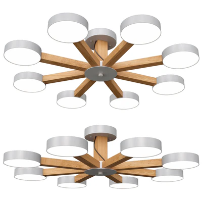 Modern Luxury Multi Stem Lamp Chandelier — View 1