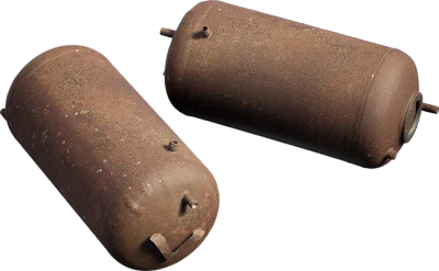 industrial junkyard propane tank metal 001 — Скачать