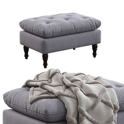 Christopher Knight Home / Tufted Ottoman — Вид 3