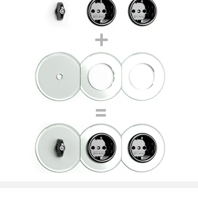 Switches and sockets THPG Bakelite Glass Covering — Ver 2