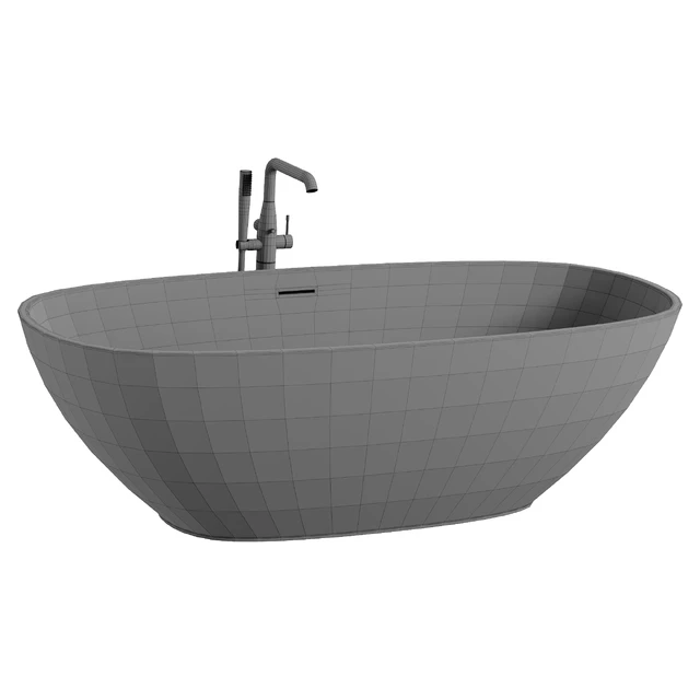 Aqua de Marco Angelo artificial stone bathtub — Descargar