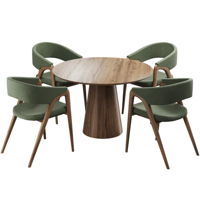 Dining chair and table217 — Ver 3