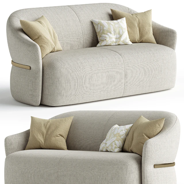 MADAME BUTTERFLY 2 seater sofa By Flou — Скачать