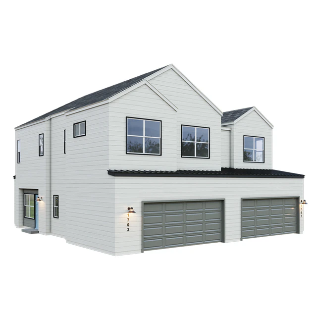 Low Poly American House 02 — Скачать