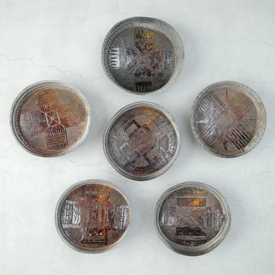 Vintage Ethiopian Split Bowls — Ver 2