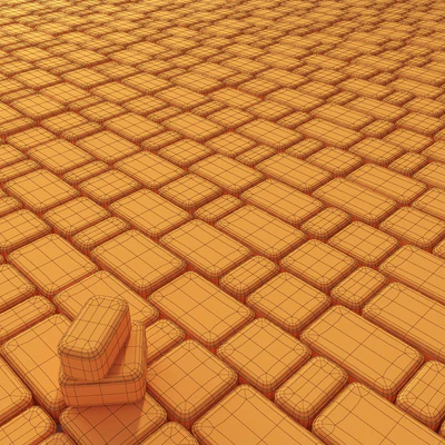 Paving stone gray / Брусчатка каменная серая — Вид 2