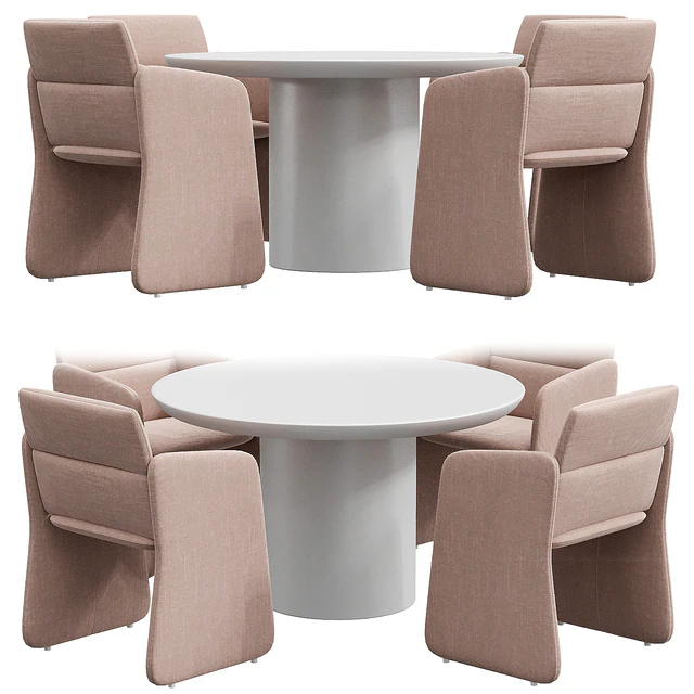 Crassevig AURA PM Table Chair Design by Mario Ferrarini Collection AURA — Скачать