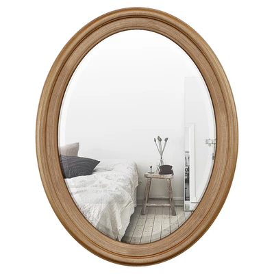 Oval Wood Wall Mirror DBHC4231 — Вид 2