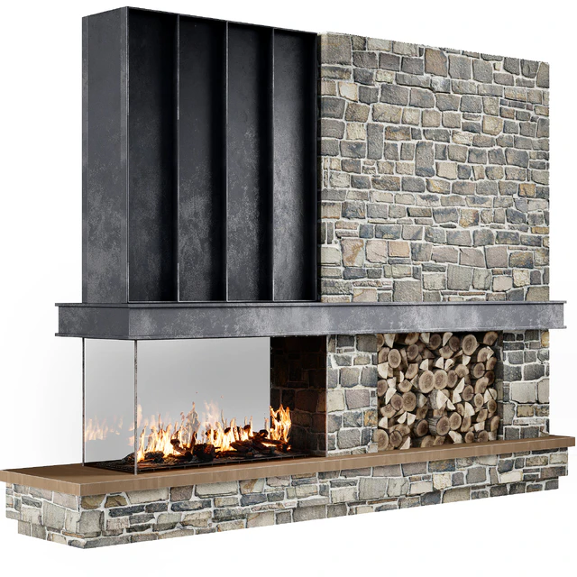 Fireplace modern 79 — Скачать