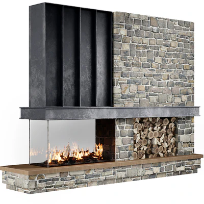 Fireplace modern 79 — Вид 1