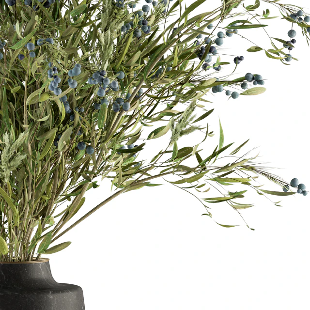 Bouquet - Green Branch in vase 54 — Descargar