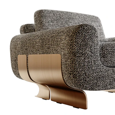 Fendi Gran plie armchair — Ver 2