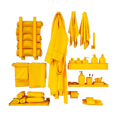 Decorative bathroom set 4 — Ver 4