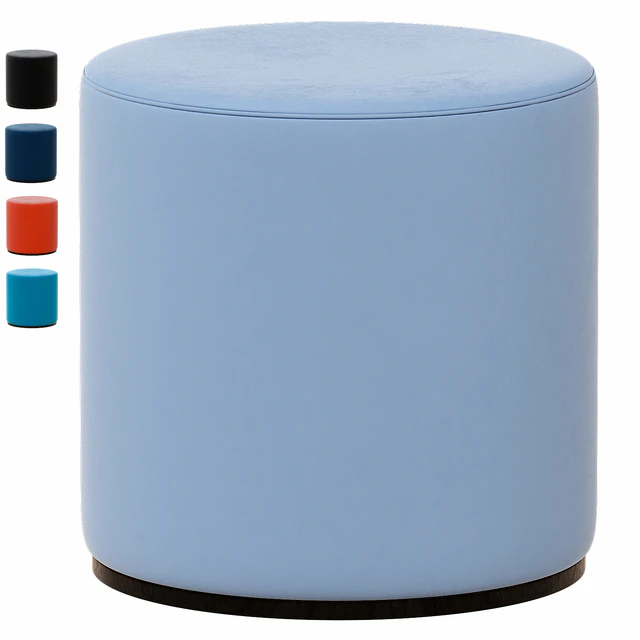Vitra VISIONA STOOL Round fabric pouf — Descargar