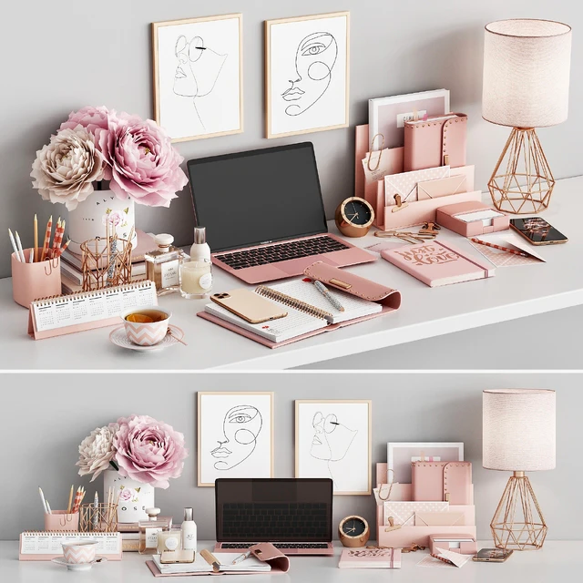 Workplace set WT 02 Rose — Descargar