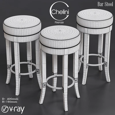 Barstool Chelini — Ver 2