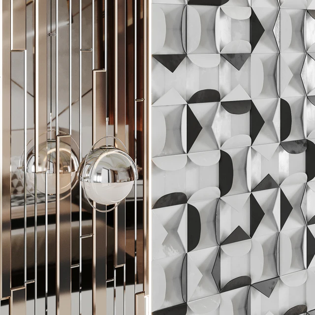 Wall panel mid century — Скачать
