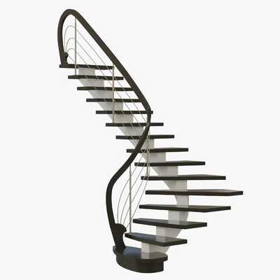 modern angular staircase — View 1