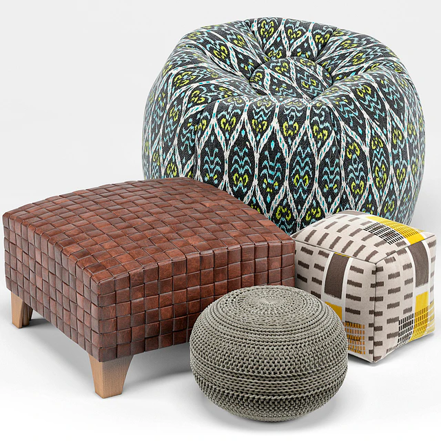 Pouf Set 2 — Descargar