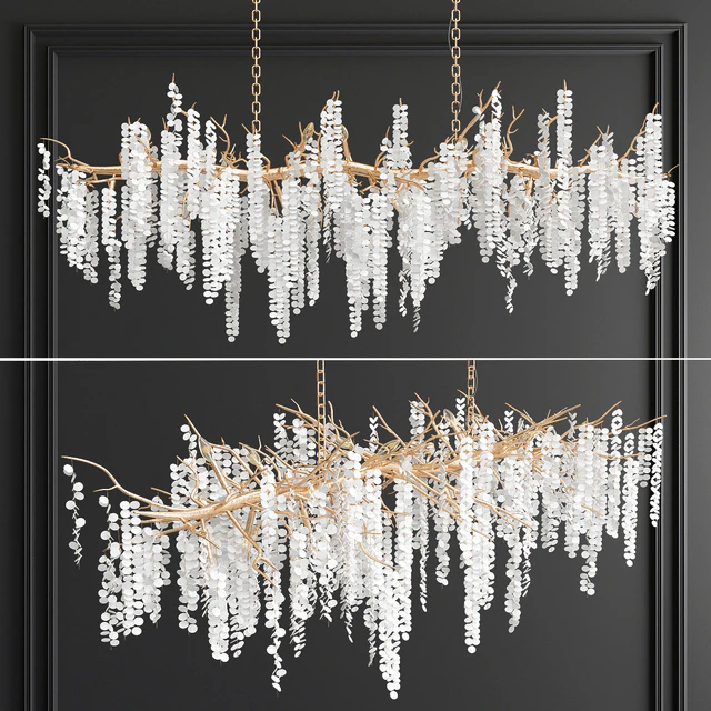 Shiro-Noda Cluster Horizontal Chandelier — Descargar