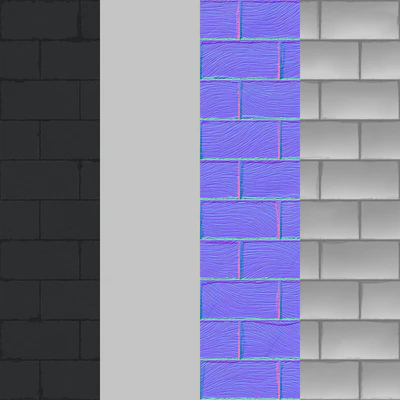 Brick slate tile — Ver 2