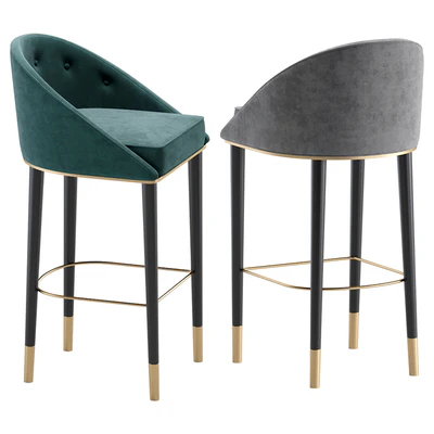 Bar Stool LAS VEGAS by Cazarina Interiors 3 Colors Version/Барный Стул ЛАС-ВЕГАС — Ver 2