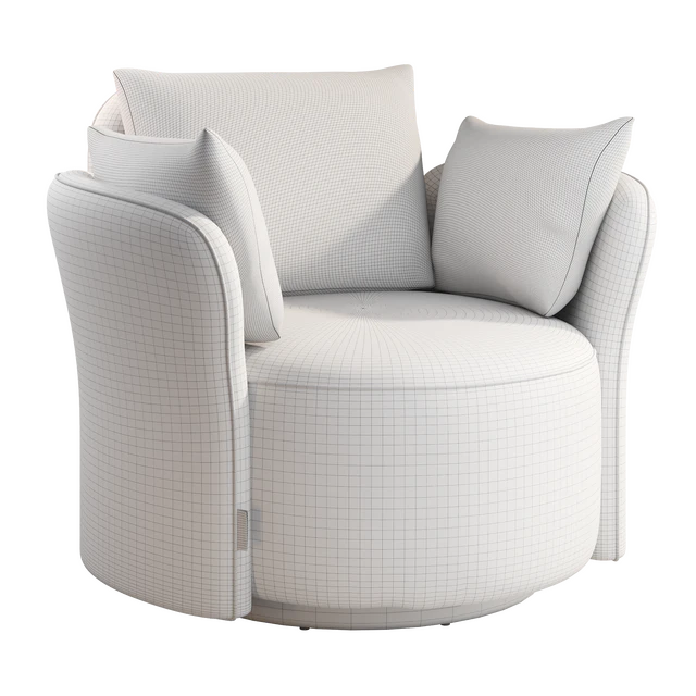 Armchair Dantone home Lulu L — Descargar