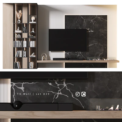 TV Wall | set 839 — Ver 1