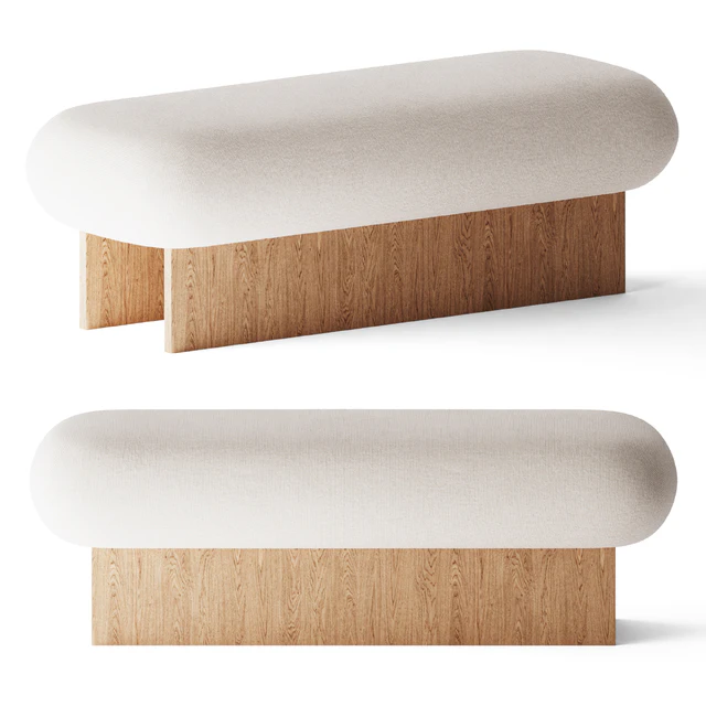 L'art Double ottoman by Fomu — Скачать