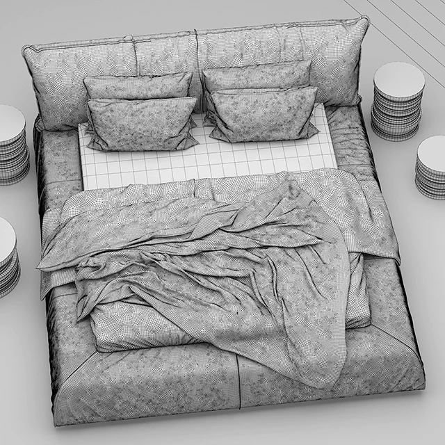 Кровать PARIS BED baxter — Скачать