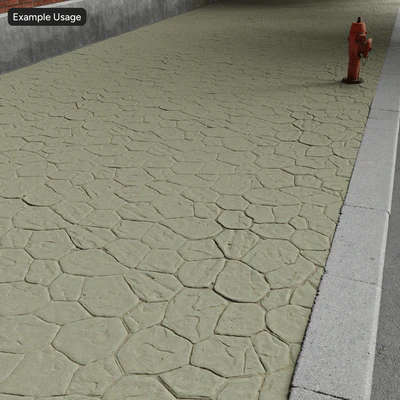 flagstone concrete paver texture green — Вид 4