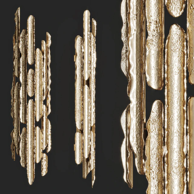 Wall lamp made of metal plates ENIGMA Vetvi store — Скачать