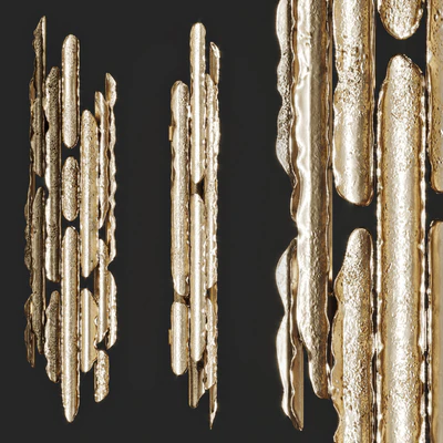 Wall lamp made of metal plates ENIGMA Vetvi store — Вид 1