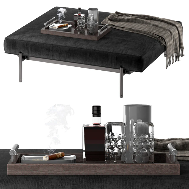 пуфик Minotti Superquadra № 3 — Скачать
