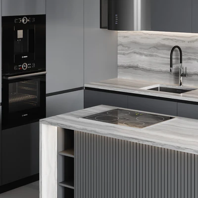 kitchen modern-024 — Вид 3